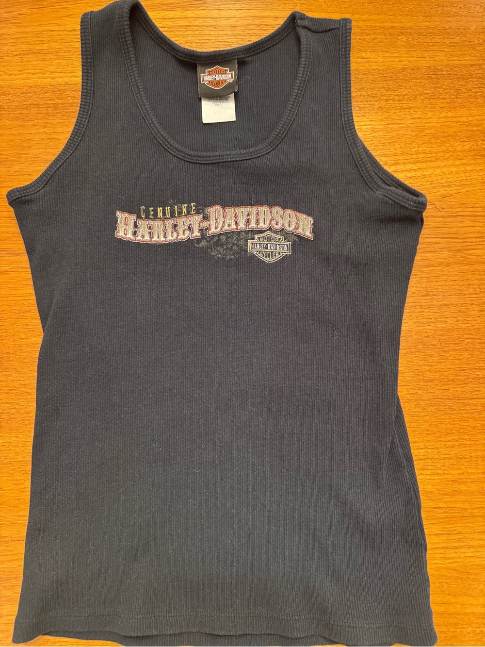 Women's XL Harley-Davidson Bruce Rossmeyer's Daytona Beach Black Tank Top